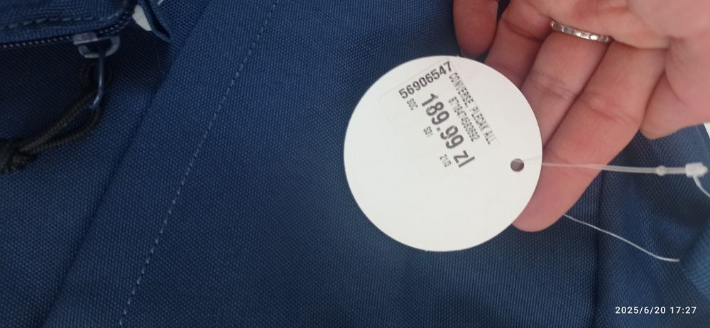 Plecak granatowy plus piórnik Converse