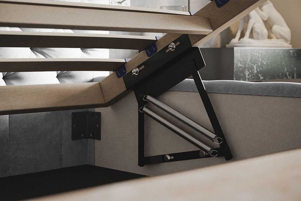 łóżka Łóżko tapicerowane STELLA 160x200 180x200 - stelaż + pojemnik