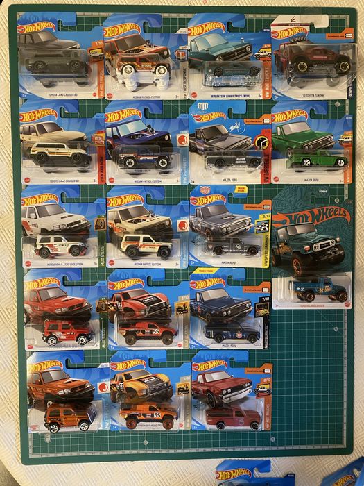 Hot Wheels Jipes e Pick-ups JDM