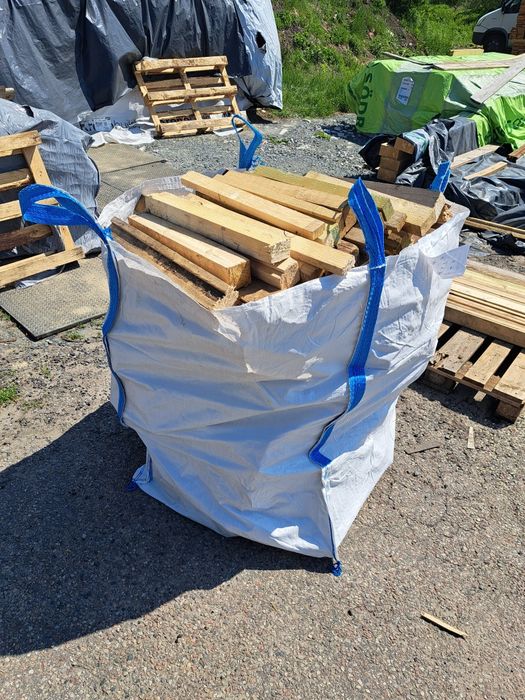 Drewno opał big bag