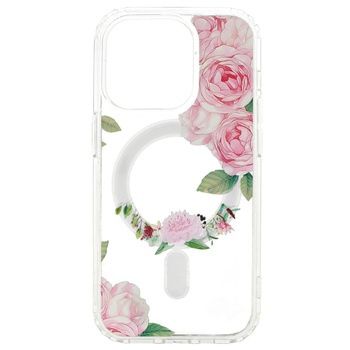 Tel Protect Flower Magsafe do Iphone 15 Plus wzór 1 + szkło Gratis