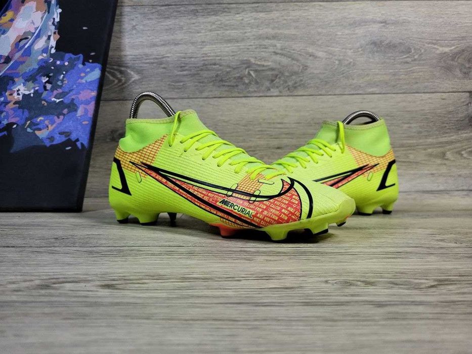 Фірмові бутси Nike Mercurial Superfly 8 academy mg (р.40) копачки футзалки бутси найк меркуріал оригінал футбол