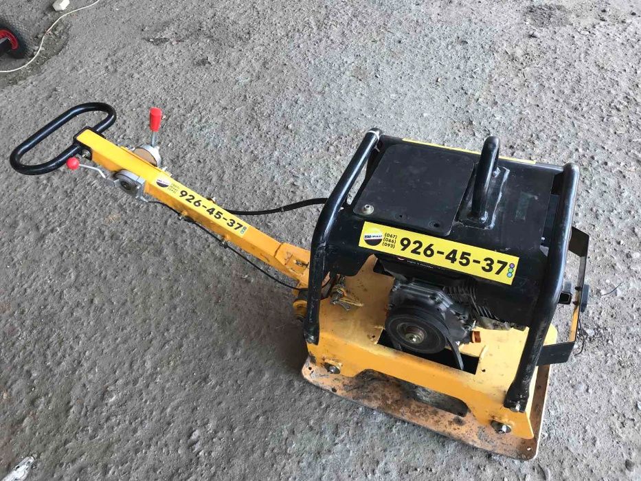 -Виброплита ОРЕНДА віброплита 60-580кг вибронога  ПРОКАТ