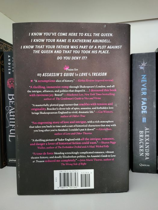 Livro The Assassin's Guide to Love and Treason de Virginia Boecker