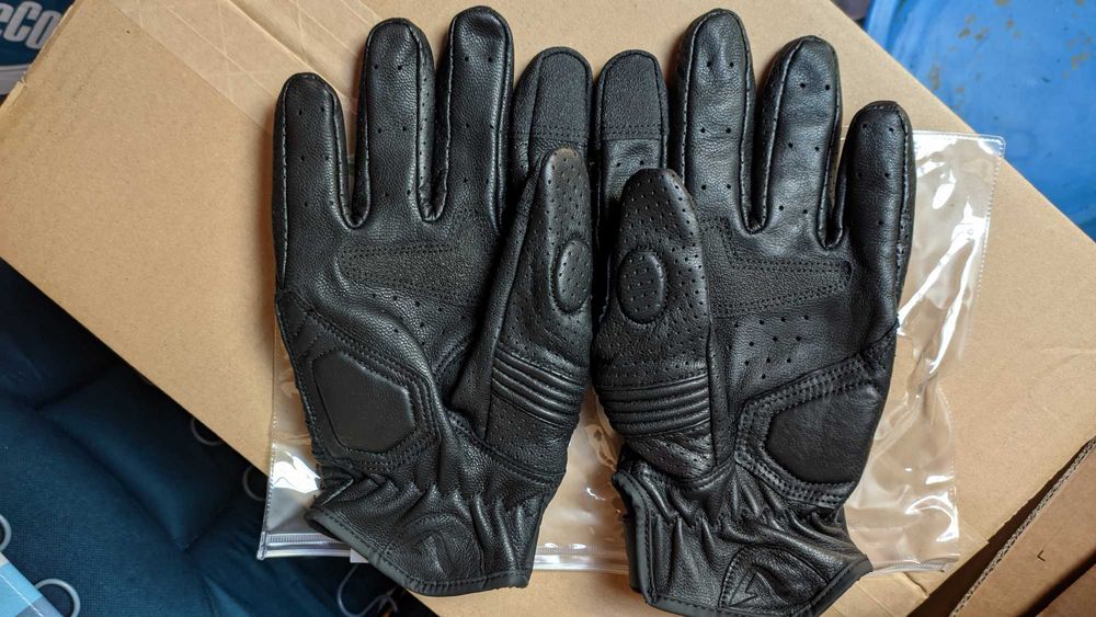 Luvas moto, tamanho L, novas: Revit Dirt 3, Furygan, Suomy, luvas pele