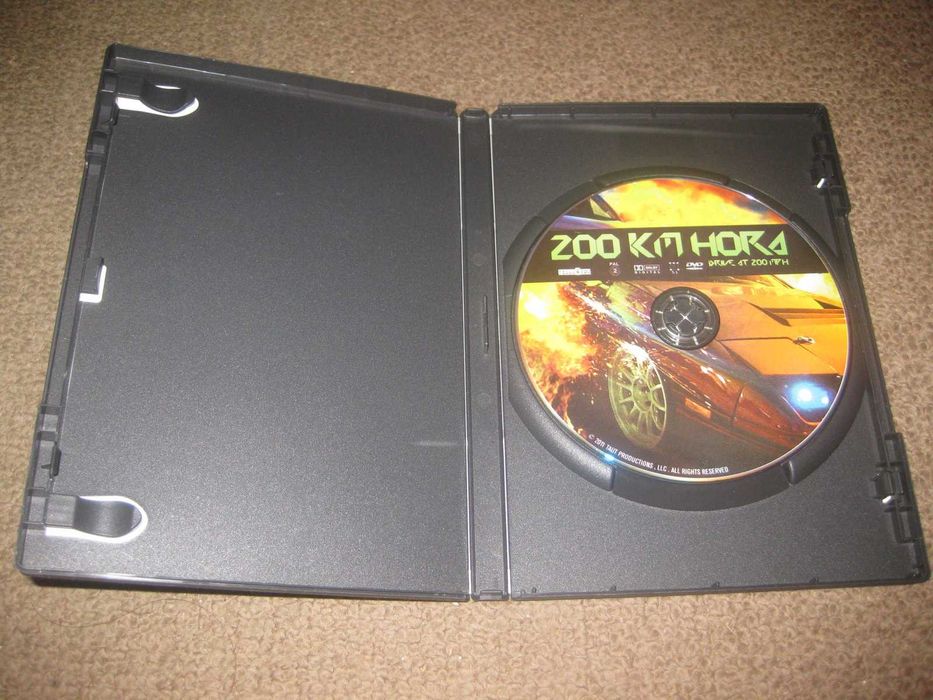 DVD "200 Km Hora" com Jaz Martin