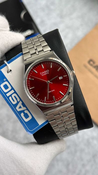 Годинник Casio MTP-VC01 Silver Red / Часы наручние касио A159 | AQ 230