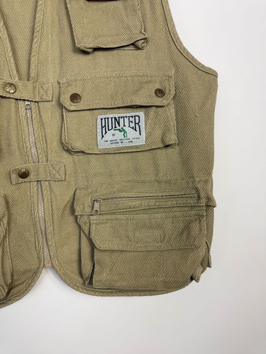 Kurtka Bezrękawnik Hunter Vintage Multi Pocket Cargo
