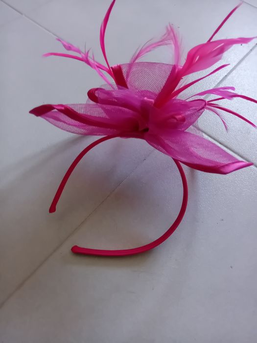 Acessório bandolete fuscia