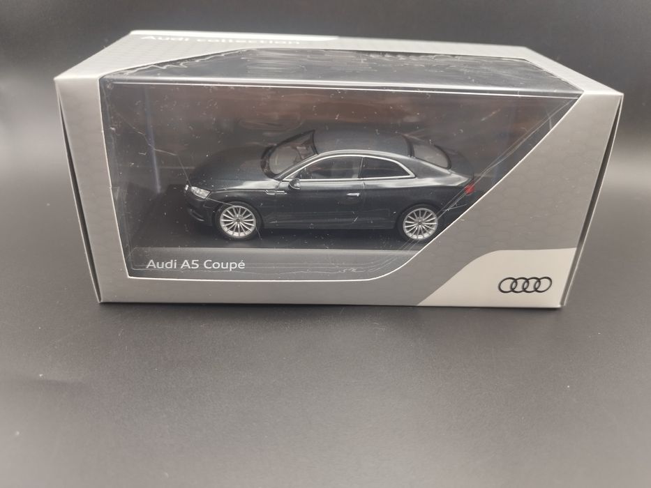 1:43 Spark Audi A5 Coupe manhattan grey  (2016) model