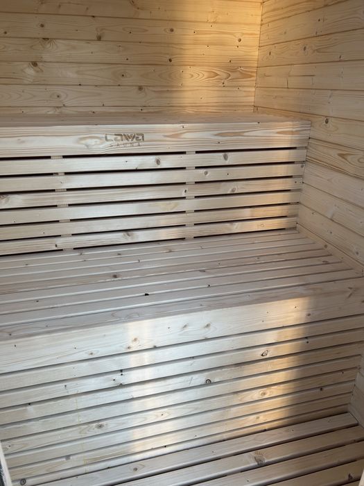 LAWA Sauna MODUŁOWA z Ociepleniem Producent SPA Szwedzkie drewno
