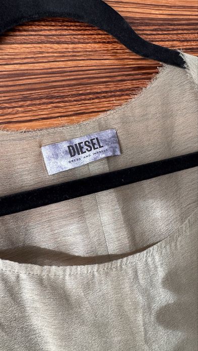 Напівпрозора сукня-туніка Diesel