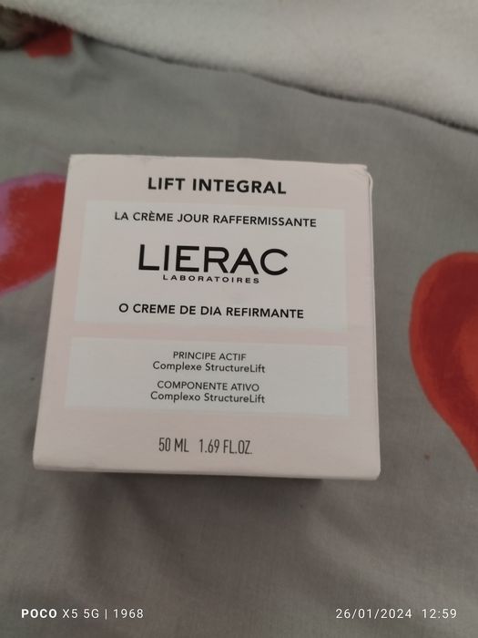 Creme da liercac creme dia reafirmante