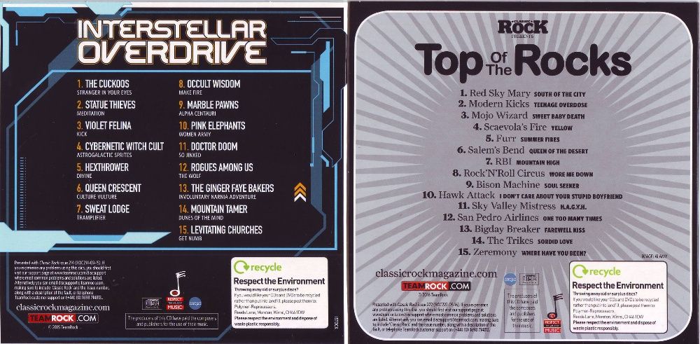 CD's Classic Rock magazine