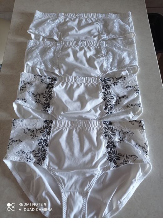 Nowe majtki 4pary wyszczuplające modelujące  44/46-48 XXL 4xl