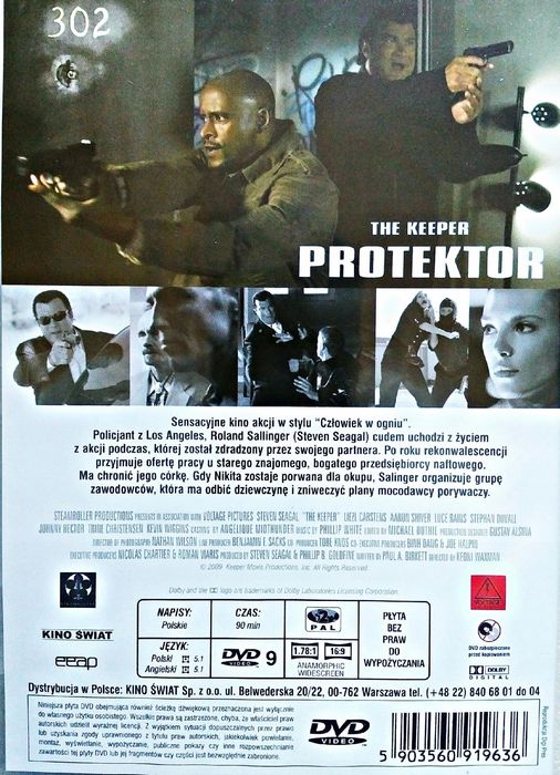 Film Protektor Płyta Dvd