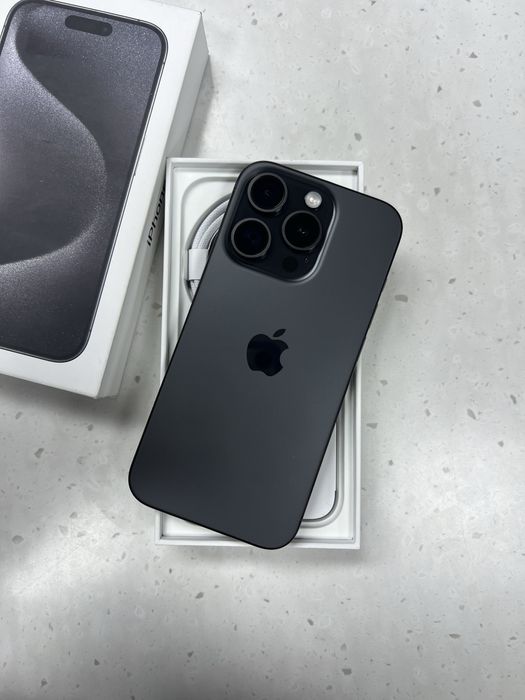 iPhone 15 Pro 256gb Black Titanium з Гарантією Unlock