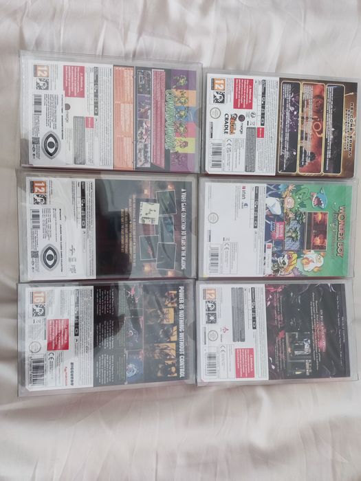 Jogos nintendo switch selados, bloostained,salve zero,wonder Boy, TMNT