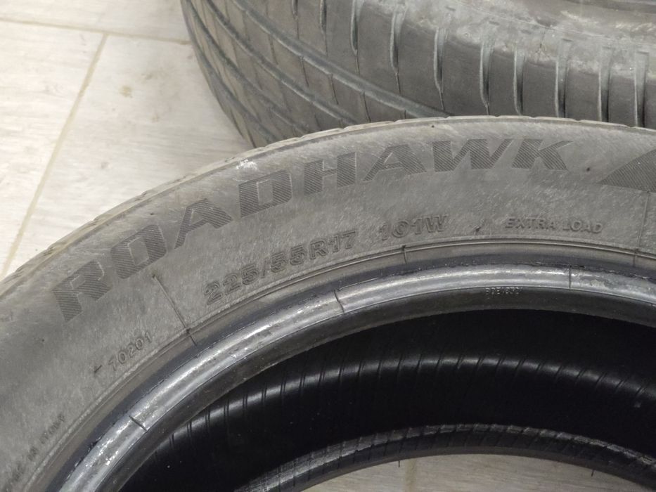 Komplet 4 opon letnich Firestone Roadhawk 225/55 R17 z 2022 roku