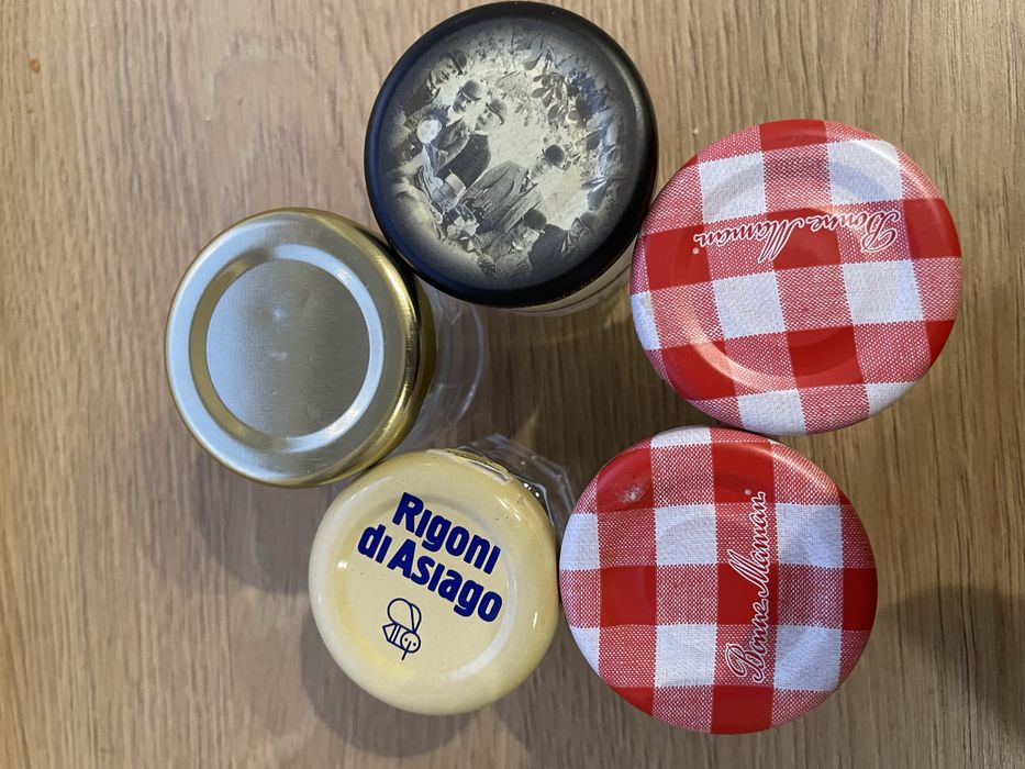 mini słoiczki 5 sztuk