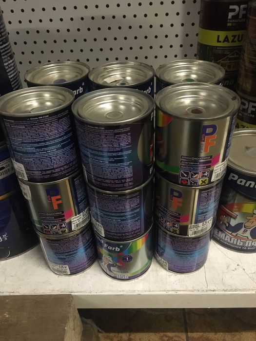 Краска любой цвет