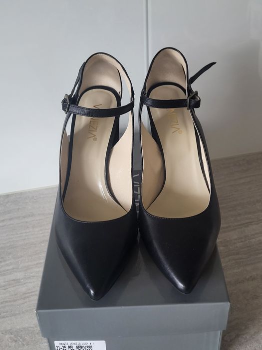Venezia sandaly, buty damskie, czarne NOWE 39