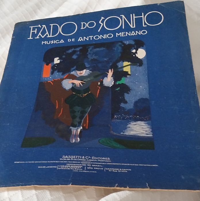 Fado da Fonte/ Fado do Sonho, António Menano, Sassetti & C.ª Editores,
