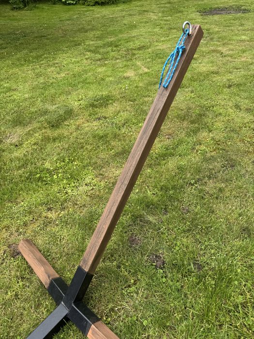 Stelaz drewaniany do hamaka