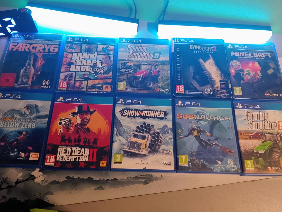 Spredam gry do PS4 za sztukę