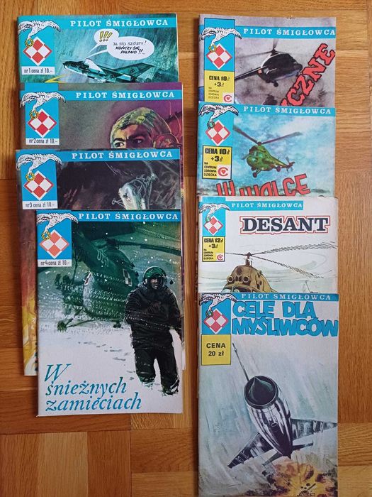 Komiks Pilot Śmigłowca