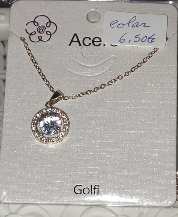 Colares de aço inoxidável 5,50€ e anel de aço inoxidável 5,50€ e pulseiras de aço inoxidável 5€ brincos de aço inoxidável 5 €