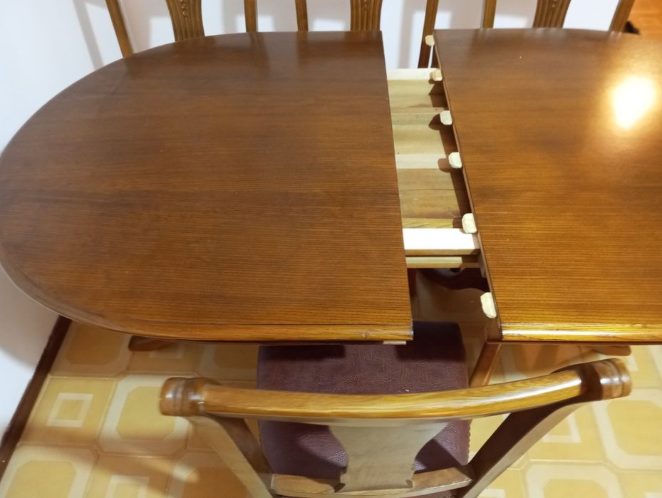 Mesa de sala, extensível