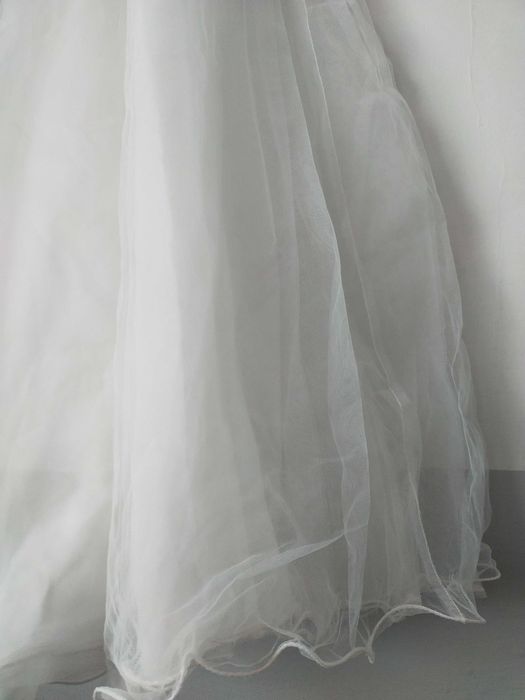 Sukienka komunijna z koronką