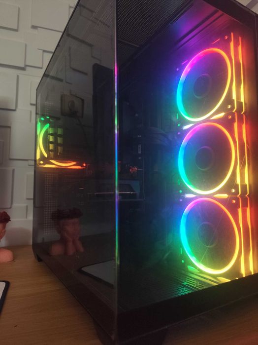 Caixa gaming + fonte