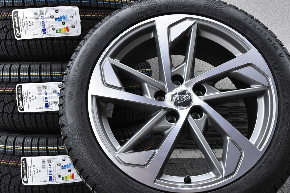 Nowe koła zimowe Audi A5 S5 B10 8B3 18" Nowy model Continental AO 2025