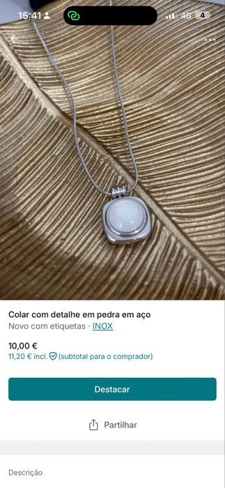 Joaos em aço inoxidavel