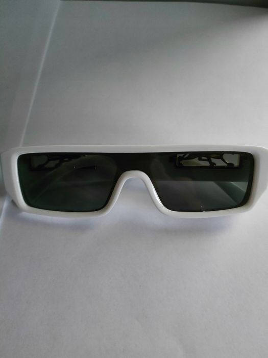 Eleganckie Okulary przeciwsłoneczne Jaguar luksusowe białe