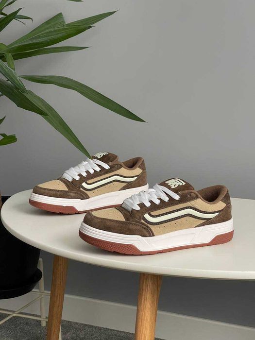 Кросівки Vans Hylane Oldskool Brown кеди ванс коричневі замша