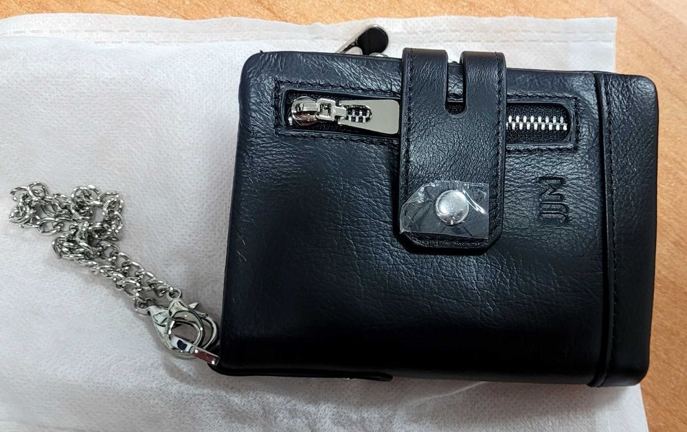 Portfel JJM Męski Czarny