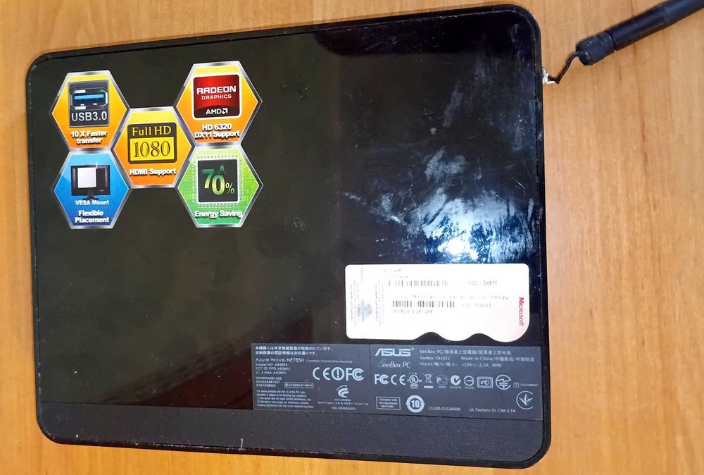 Неттоп Asus EeeBox PC EB1021