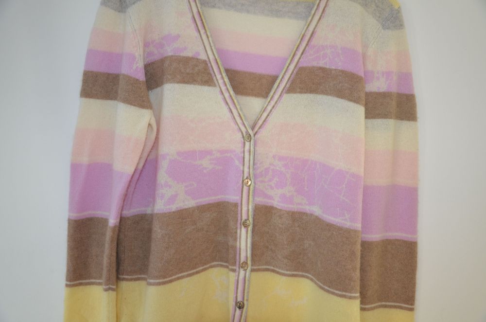 sweter 100% kaszmir r. 44/46 walbusch pasy