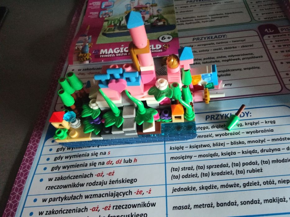 Klocki Ele Fun oraz puzzle 112 elementów