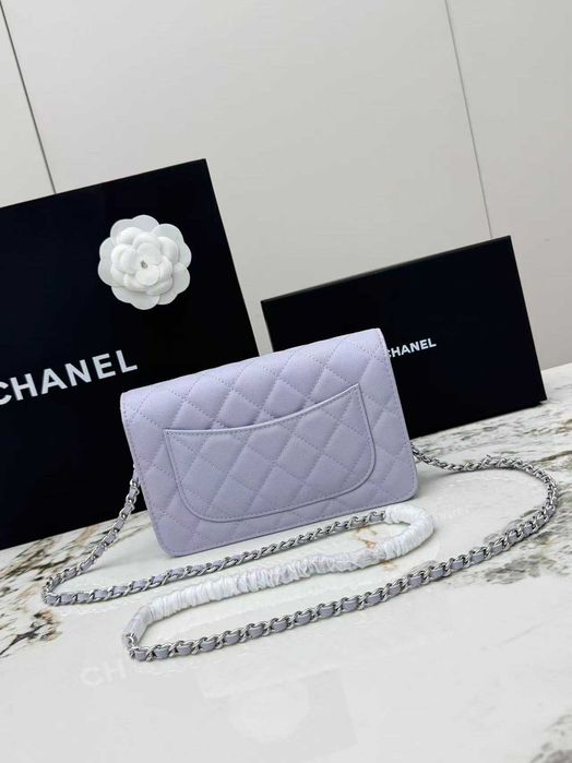 Purple fashion bag