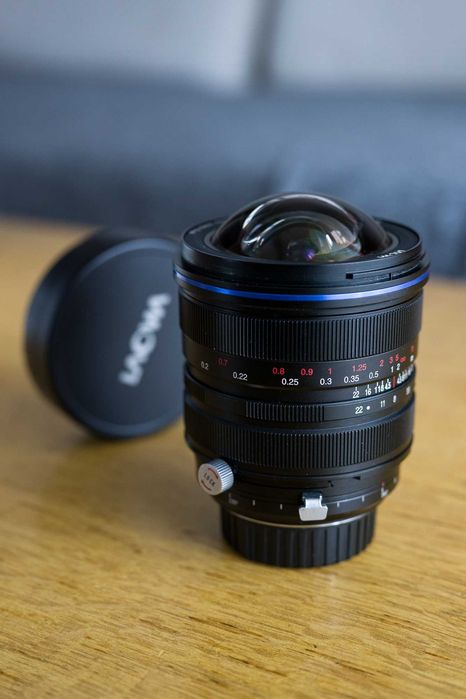 Venus Optics Laowa 15mm 4.5 Zero-D Shift dla Nikon F / faktura
