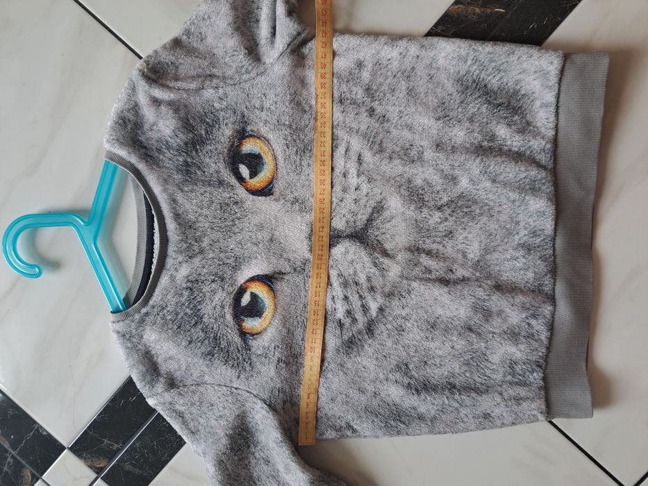 Светр шерпа з принтом, на 10р.