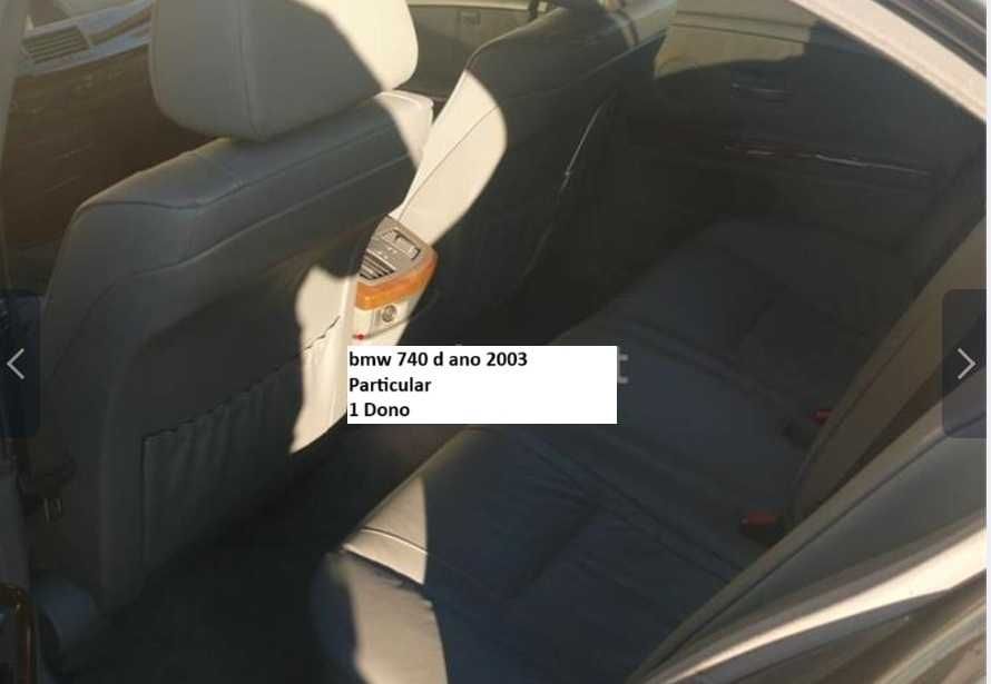 Viatura em bom estado bmw  740  D 2003 E 65 ( NEGOCIAVEL )