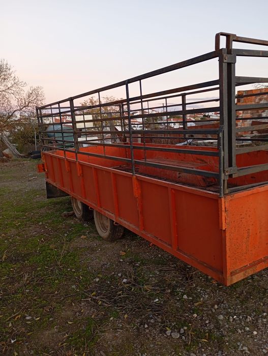 Atrelado transporte de gado vivo