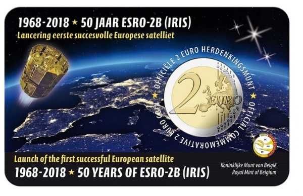 Bégica moedas comemorativas 2 euros ou 2,00 UNC