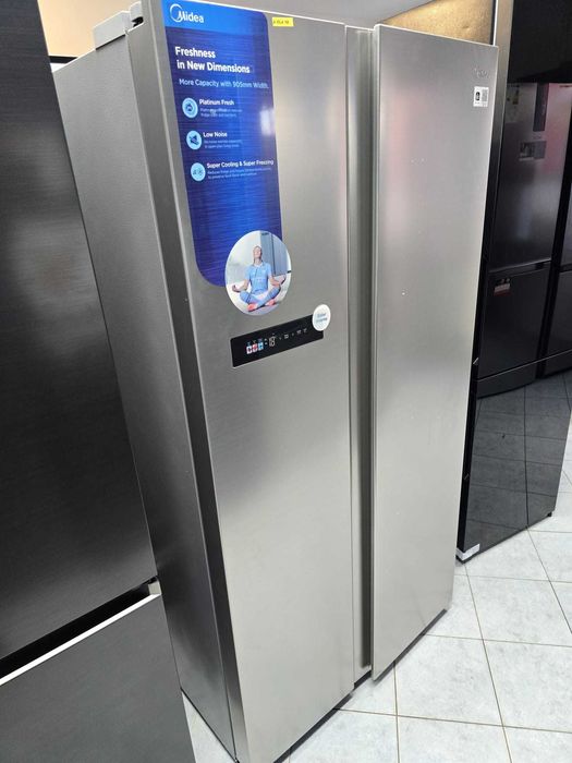 NOWA Midea lodówka  sodebyside MDRS791MIE46 gwar 2 lata N8 &