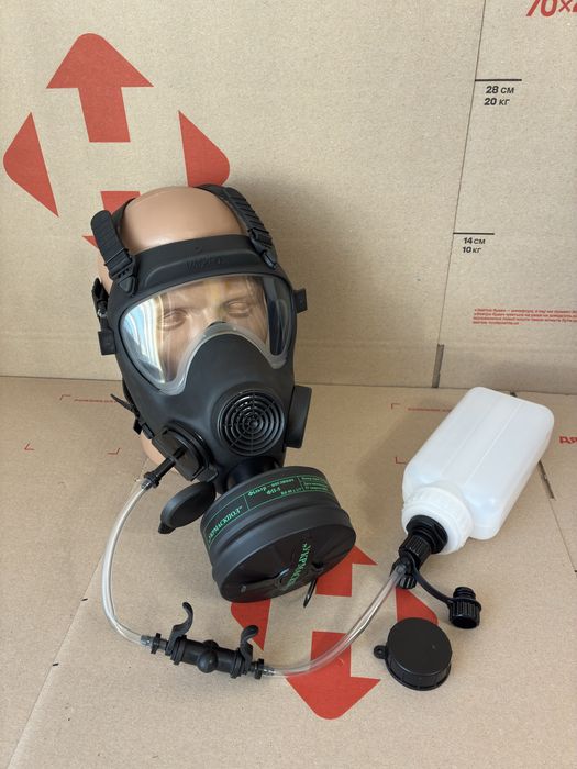 Протигаз Укрмаскпол МП-5у Maskpol МТ-213/2у фільтр-поглинач FP-5 ФП-5